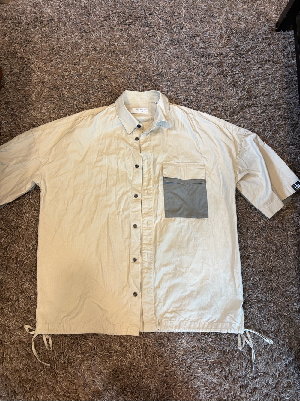 Jack & Jones T-shirt with japanese backprint Small Oversized